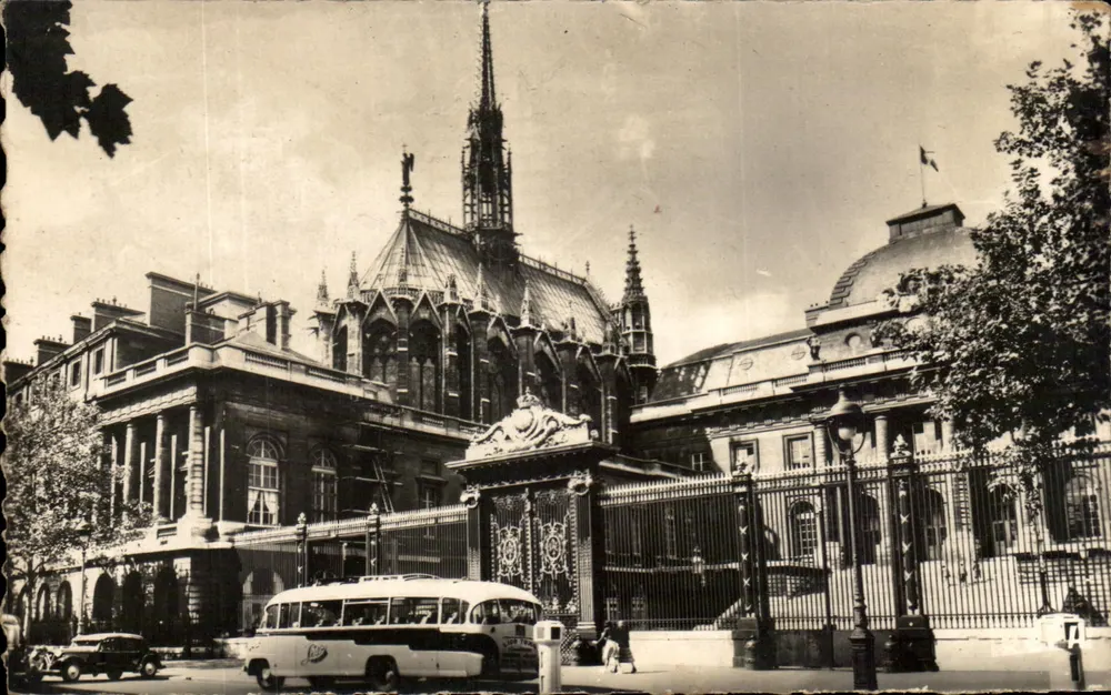 Paris — Das Palais de Justice und die Sainte-Chapelle — Edition ALFA, Nr. 102 - Vorderseite