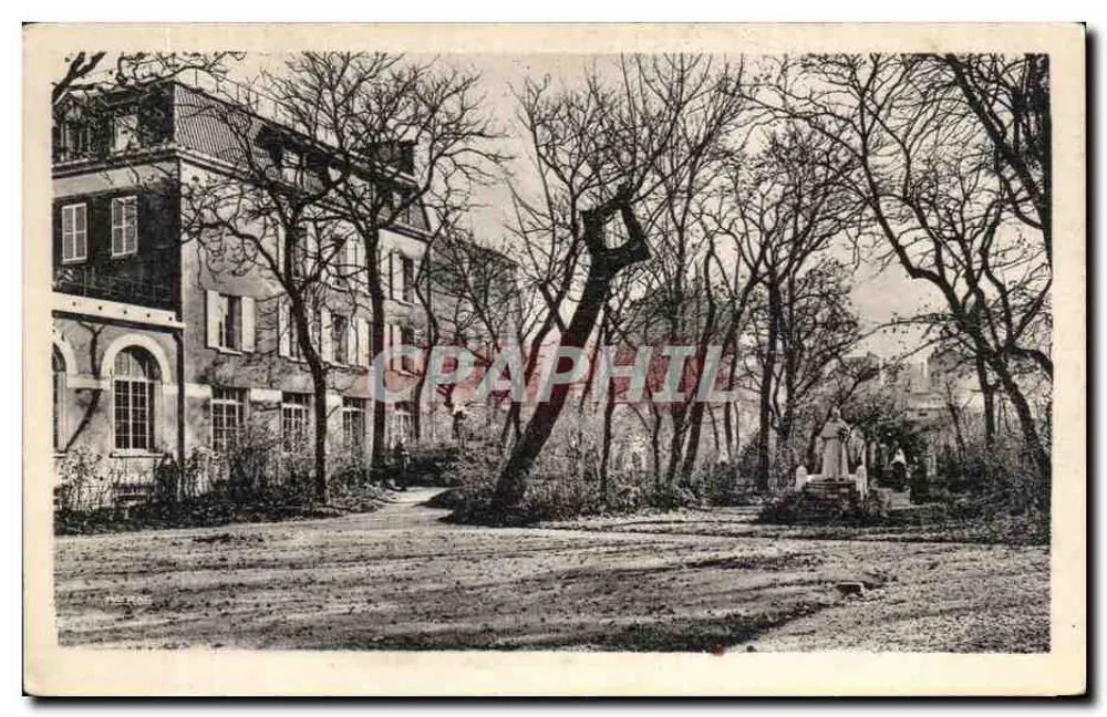 Mutterhaus der Kleinen Schwestern der Verkündigung — Garten — Fotokopie Sam Berthiot - Vorderseite