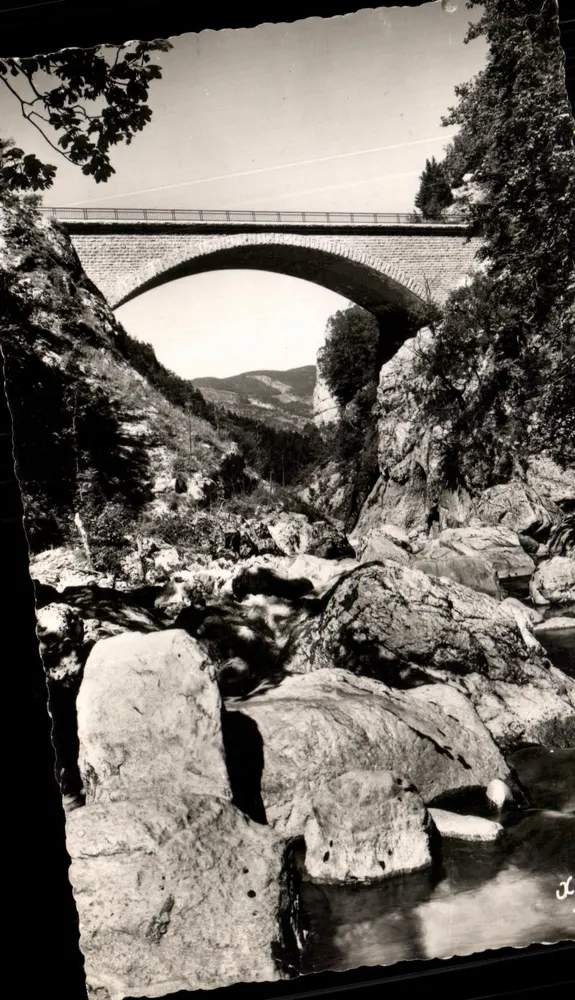 Brücke der Coule Noire — Villard-de-Lans — Édition d'Art Grenoble - Vorderseite
