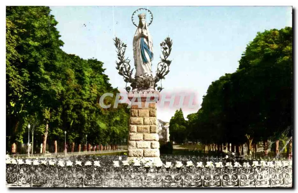 A Virgem Coroada — Lourdes — P. Chambon-Louinault, n°50 - Frente