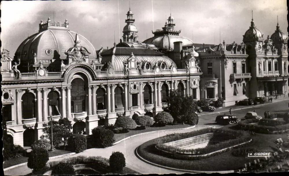 O Casino de Monte-Carlo — Vista panorâmica — Éditions 'LA CIGOGNE' - Frente