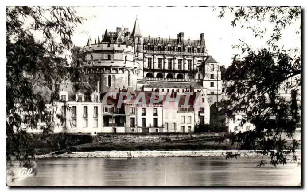 Amboise — Le Château à travers les arbres — Réal-Photo, n°199 - Anverso