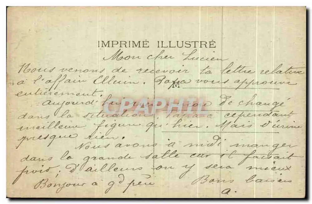 Vicqy — Übersicht des neuen Thermalbades — Atelier 186 - Rückseite