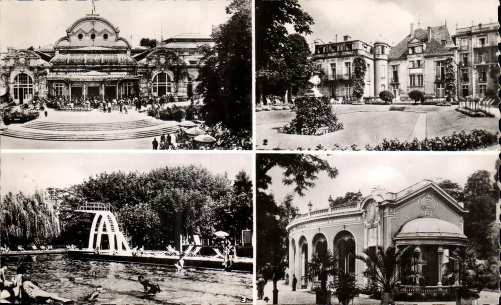 Vichy — Haupttherme und Touristenattraktionen — Photo au Bronze Editions, Paris - Vorderseite