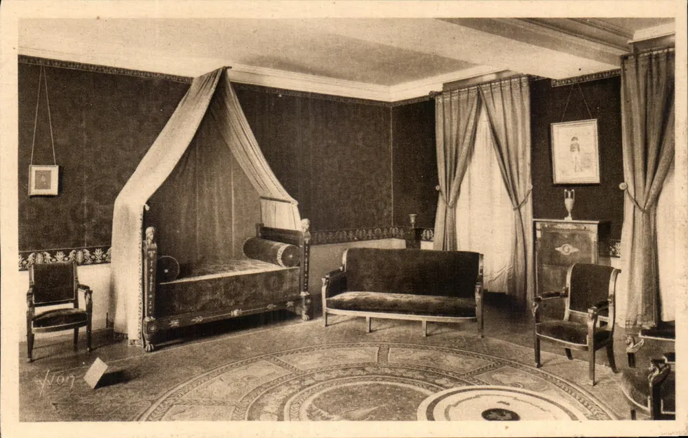 Zimmer des Ersten Konsuls in den Tuilieren — Schloss Malmaison — Editions d'Art Française - Vorderseite