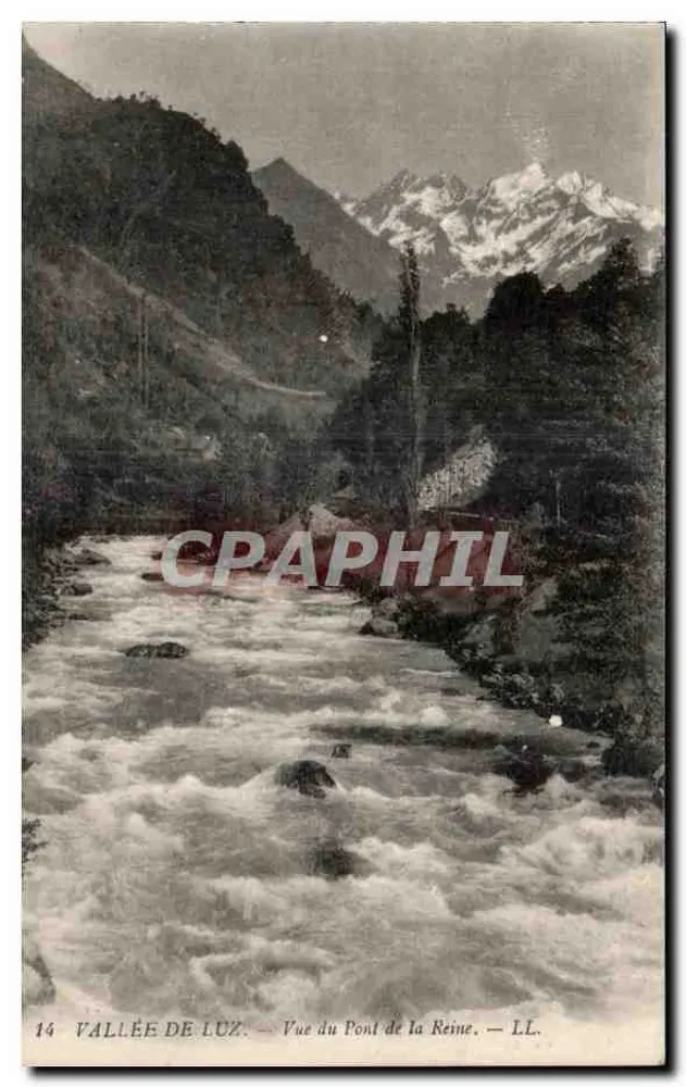 Tal von Luz — Ansicht der Brücke der Königin — LL. n°14 - Vorderseite