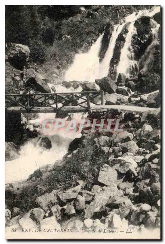 Env. de Cauterets — Cascade de Lutour — LL - Frente