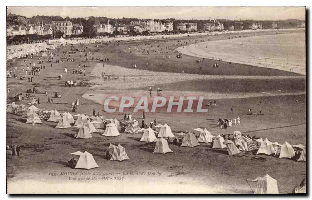 Royan (Côte d'Argent) — La Grande Conche — Ogólny widok — BR - 3227 - Awers