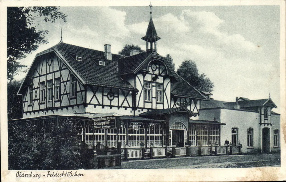 Oldenburg - Feldschlößchen — Restaurante-Café Daniel Benkter — Paul Lensken Oltenburg - Frente