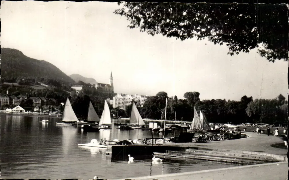 Voiliers sur le Lac — Annecy — Édition Gil, n° 1664 - Vorderseite