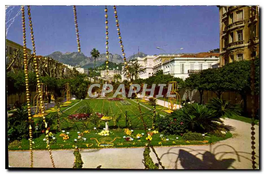 Zitronengarten in Menton — Zitronenfest - Vorderseite