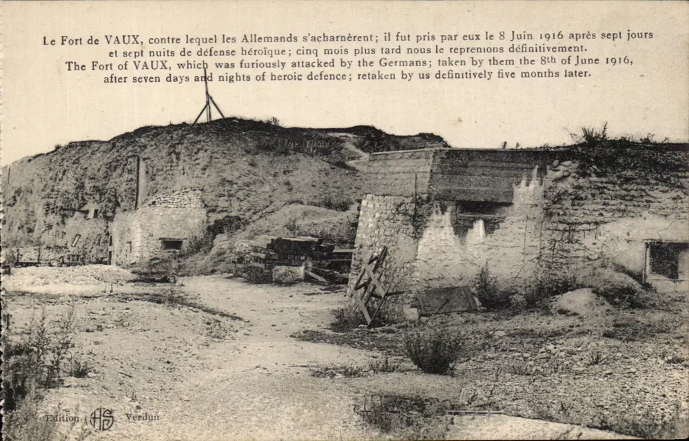 O Forte de VAUX — tomada alemã e recuperação aliada — Edição HS Verdun - Frente