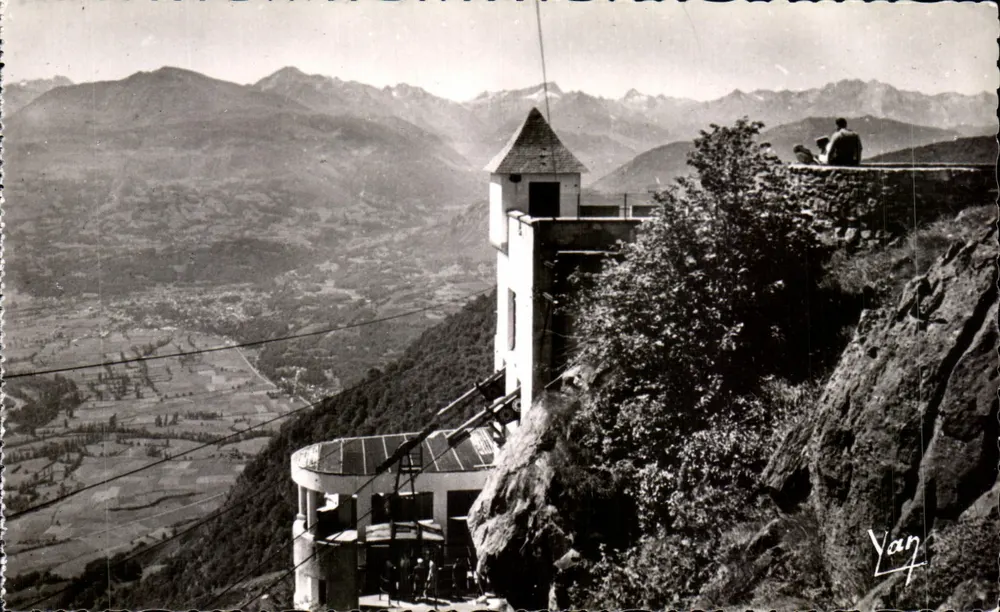 Lourdes — Seilbahn Pibeste — Oberstation — Edition Quinault, Lourdes - Vorderseite