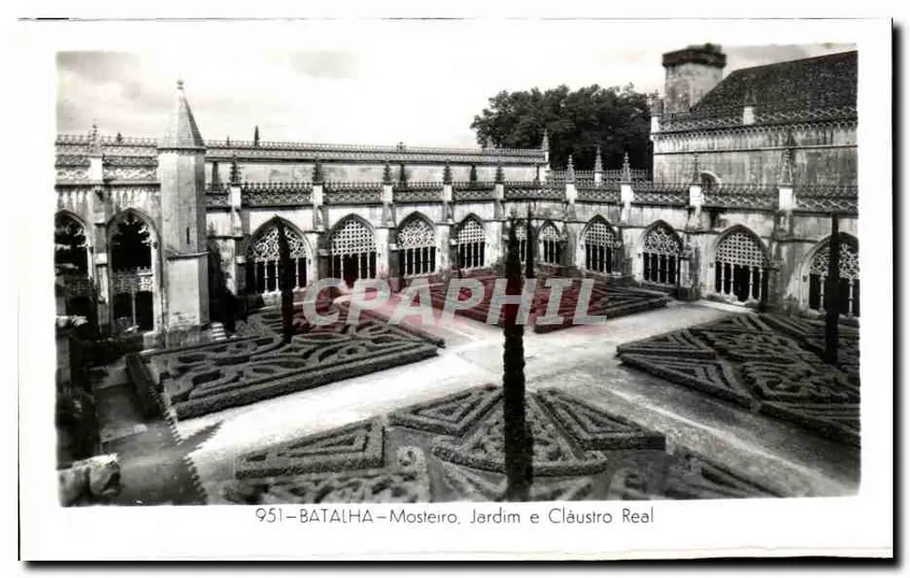 Batalha - Mosteiro, Jardim e Claustro Real - Frente