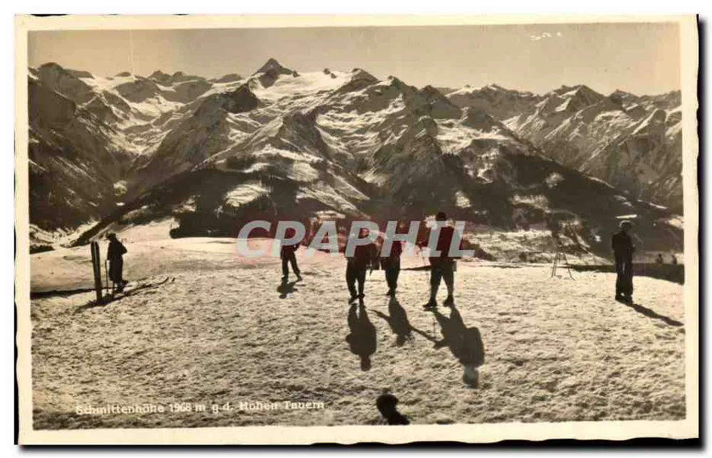 Schmittitenhöhe 1968 m. g.d. Hohen Tauern — Verleger C. J. Landgraf, Nr. 22071 - Vorderseite