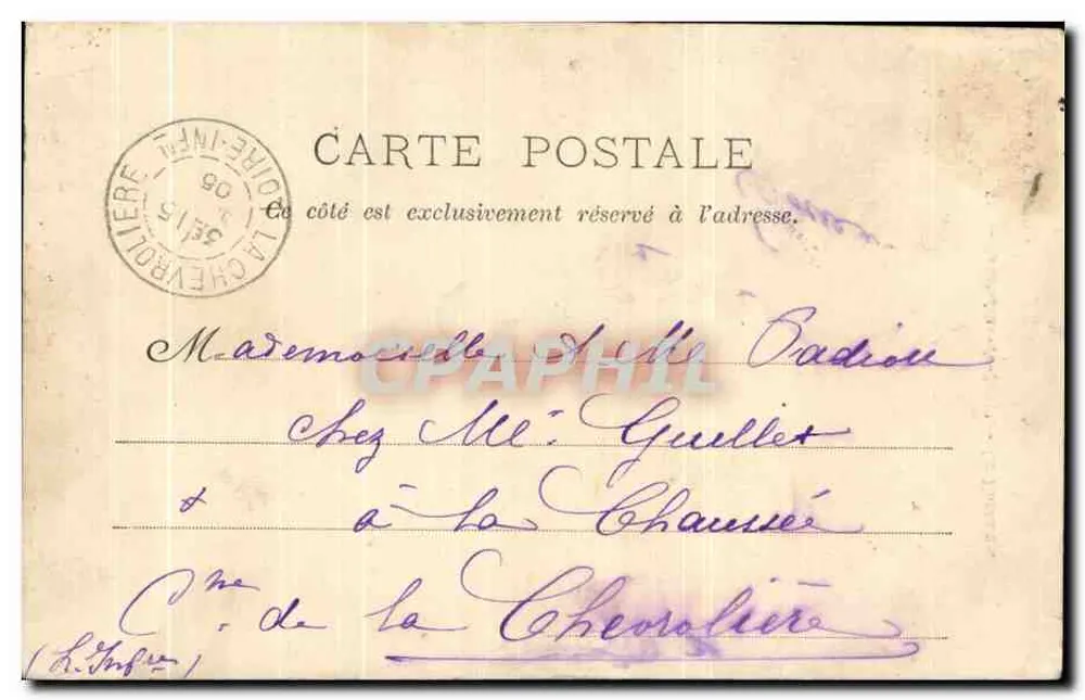 Saint-Jean-du-Doigt — La Fontaine — Collection G. I. D., Nantes, n°21 - Rückseite