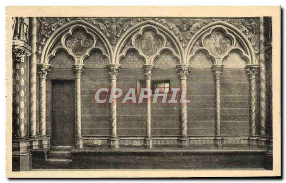 Die Heilige Kapelle — Oratorium von Ludwig XI — Verlag Papeghin, 24, Rue des Petites-Écuries, Paris - Vorderseite