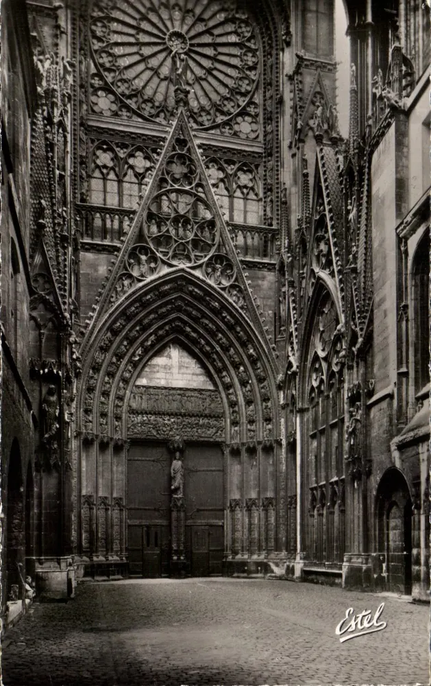 La Cattedrale - Cortile dei Librai - Rouen — Estel - Recto
