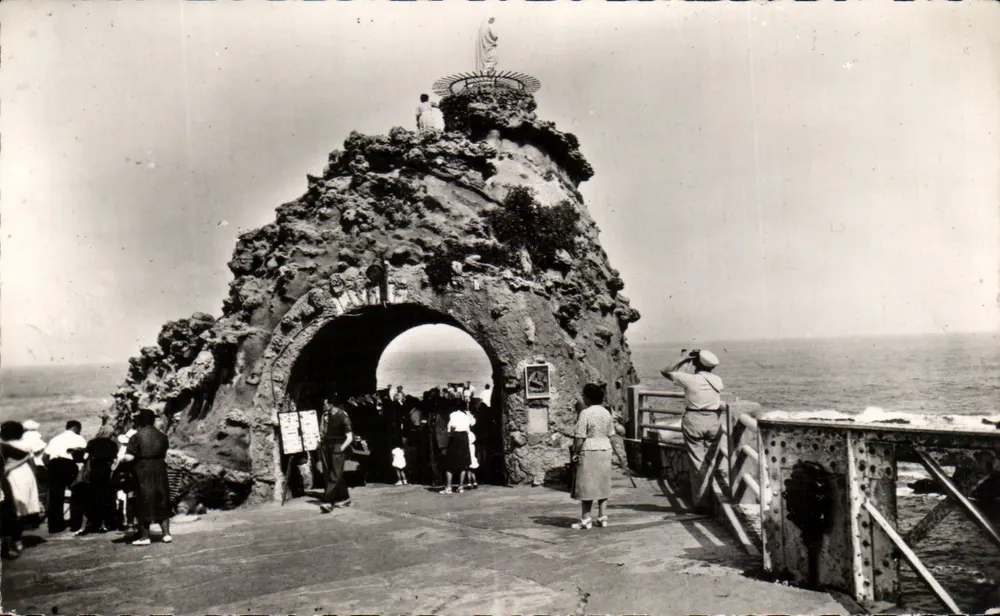 Biarritz — Felsen der Jungfrau — E.C. Paris, Nr. 1225 - Vorderseite