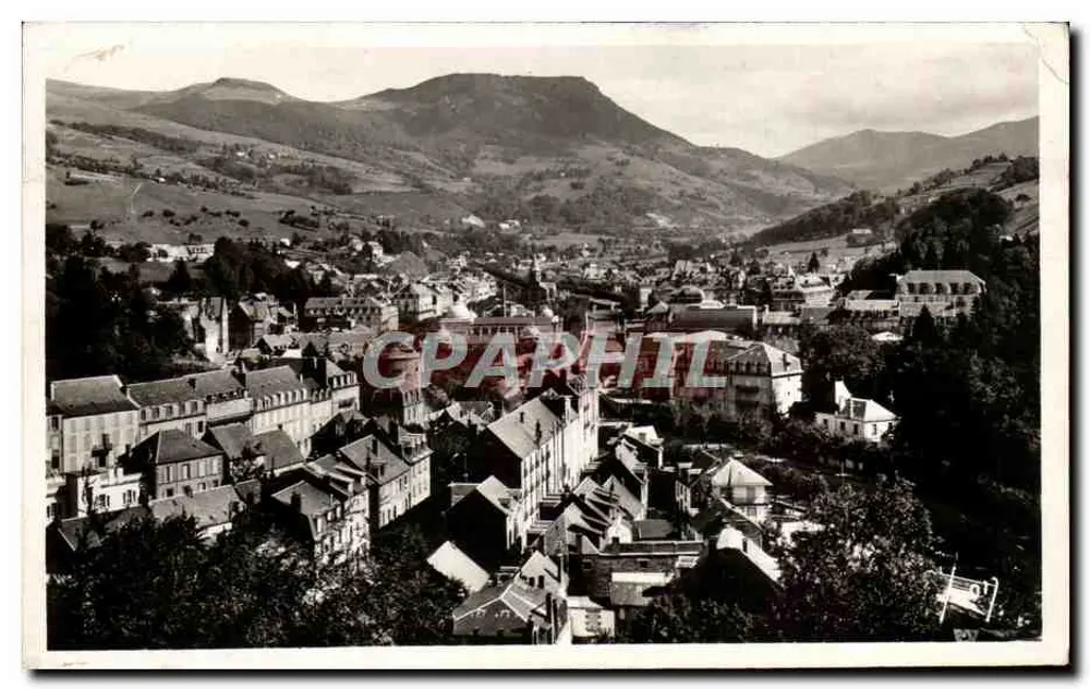 La Bourboule — vista panorâmica - Frente