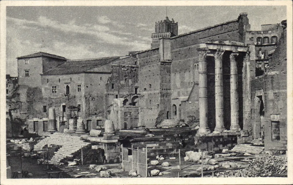 Roma - Fórum de Augusto — Beaumanière, n° 1933 - Frente