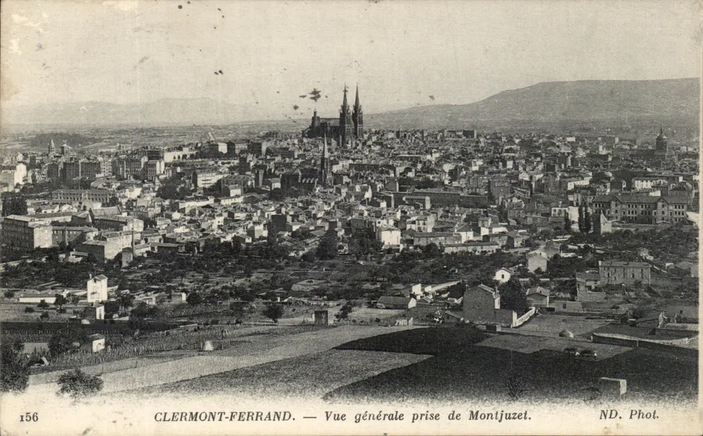Clermont-Ferrand — Allgemeiner Blick von Montjuzet — ND. Phot. n°156 - Vorderseite