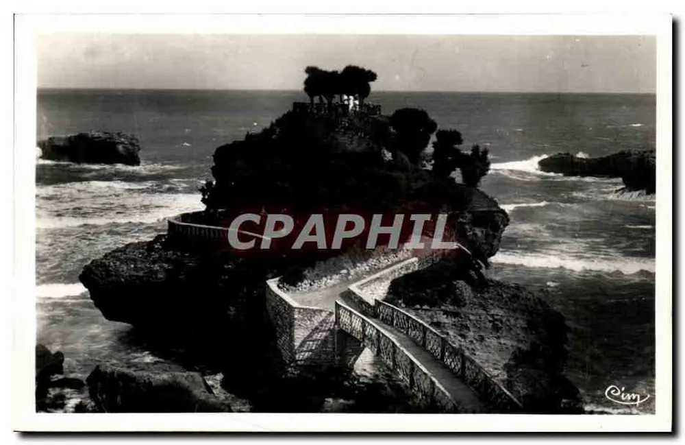 Biarritz — O Rocher du Basta — Editor Comité Imp. Maçon, n°10 - Frente