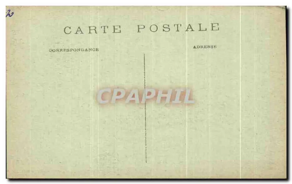 Clermont-Ferrand (P.-de-D.) — Der natürliche Brücke der Versteinerten Quelle — L. Hisondore, Paris - Rückseite