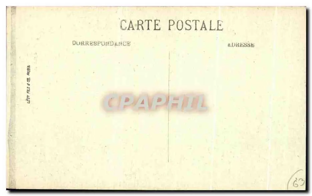 Clermont-Ferrand — Turm der Bayette — Das pittoreske Auvergne - Rückseite