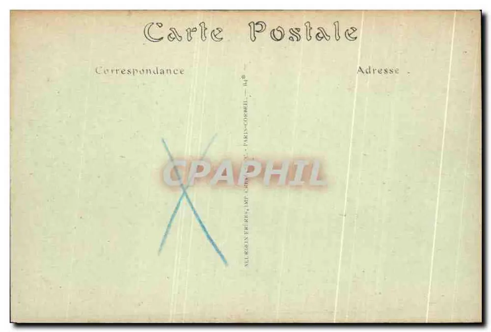 Château de Versailles — Foyer der Oper, Saal der verlorenen Schritte des Senats — Jhot, n°225 - Rückseite