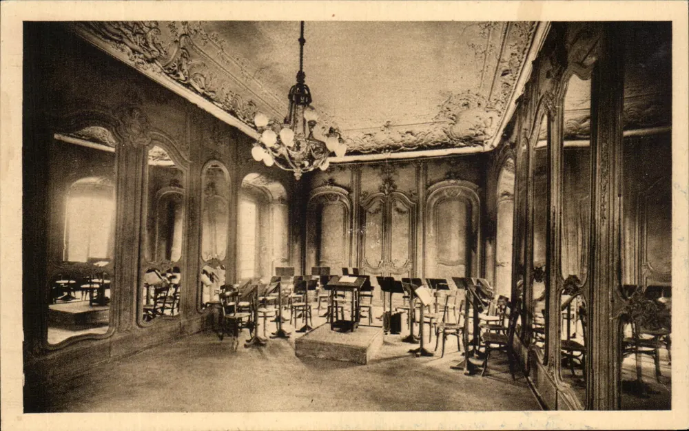Foyer des Lycée Henri IV — ehemalige Medaillengalerie der Abtei — Paris 5. Arrondissement - Vorderseite