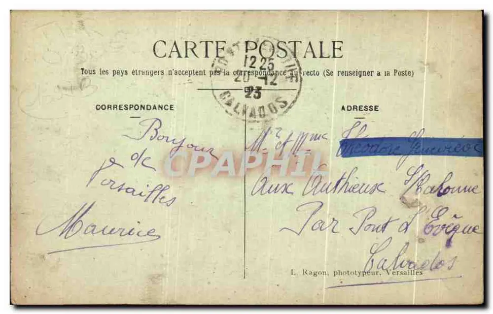 Versailles — Museum der Automobile — Kutsche der Krönung von Karl X - Rückseite