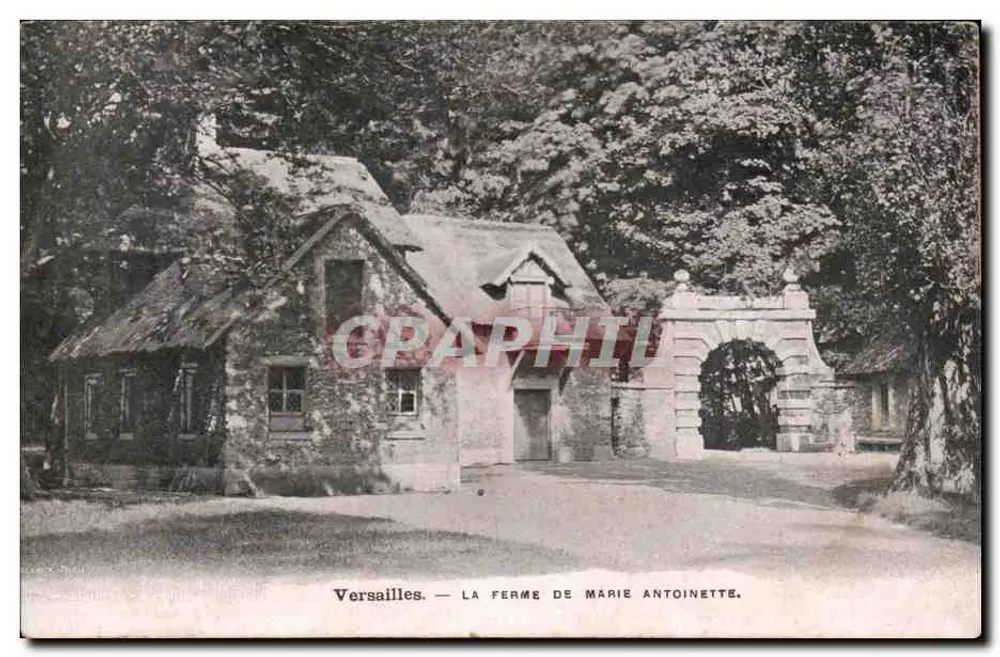Versailles — Die Farm von Marie-Antoinette — Graphil - Vorderseite