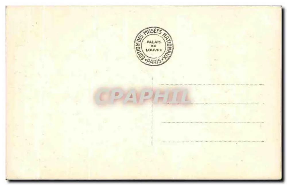 Palais de Versailles — Bosquet des Bains d'Apollon — Édition des Musées Nationaux - Verso