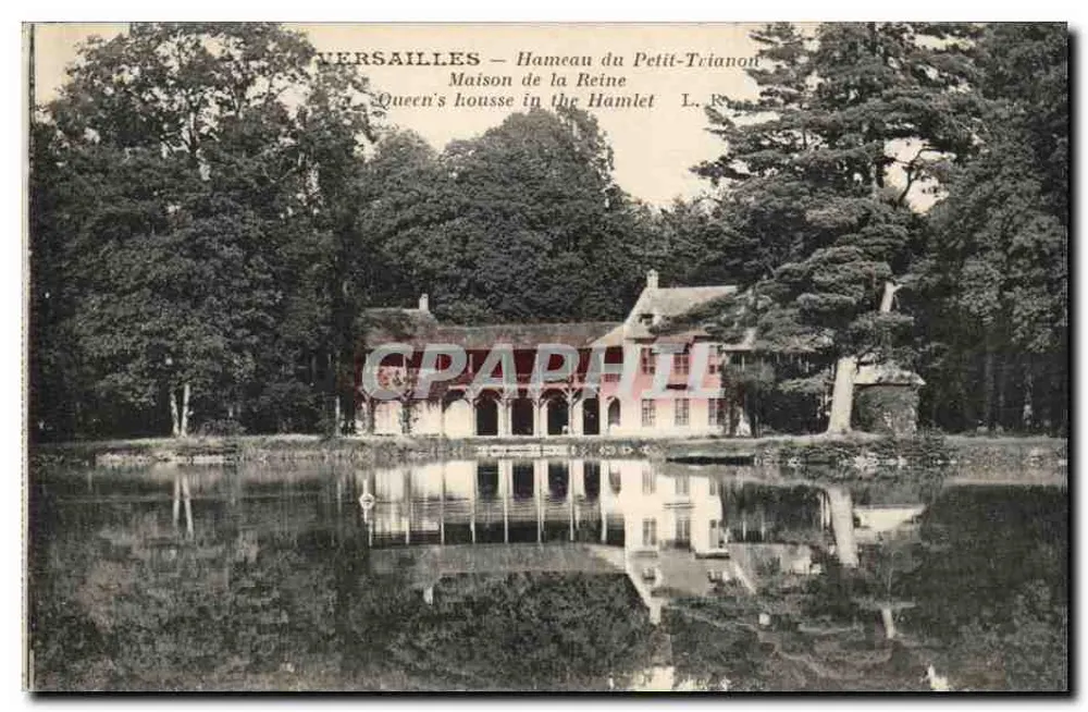 Versailles — Hamlet Petit-Trianon — Königinnenhaus — L. Ragon - Vorderseite