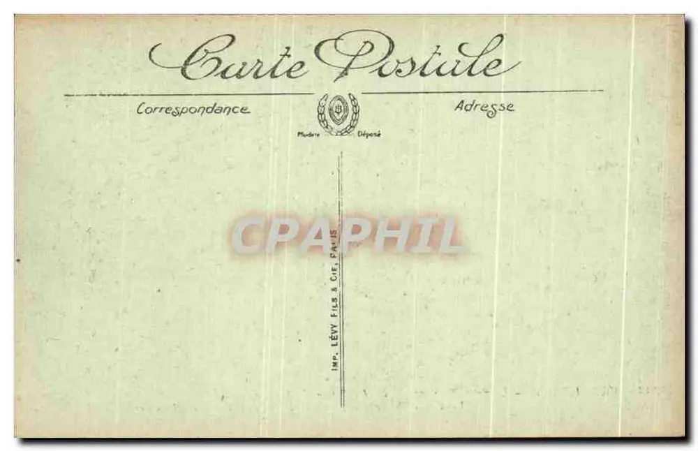 Versailles — Das kleine Trianon — Die Käserei und das Haus der Königin — LL. — Nr. 278 - Rückseite