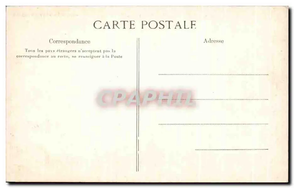 Versailles — Grand Trianon — Innenfassade — Ehrenstiege — E.L.D. n°59 - Rückseite