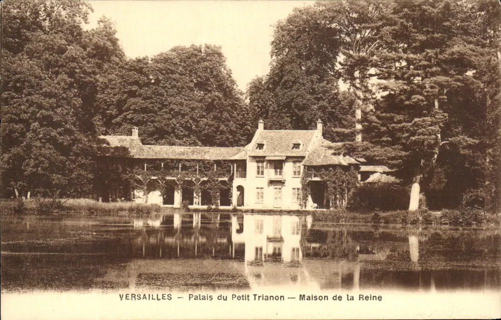 Versailles — Palast des Petit Trianon — Königinnenhaus — Mine Moreau, Verleger Versailles - Vorderseite