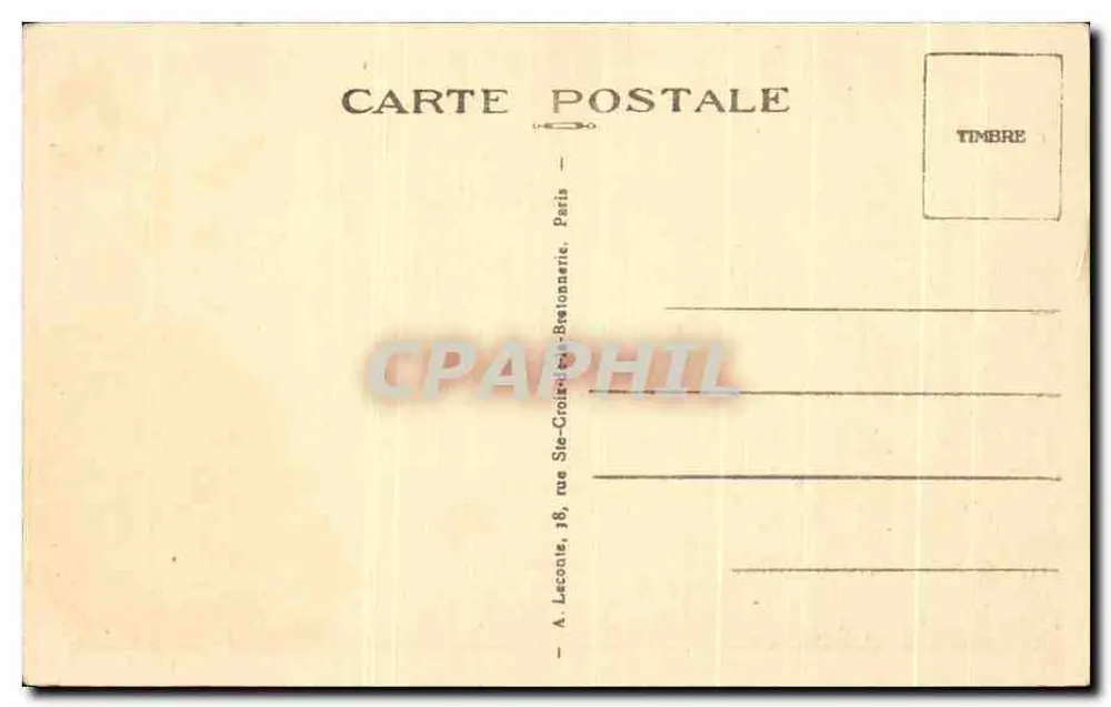 Versailles — Het Bassin van de Piramide — A. L. - Achterkant