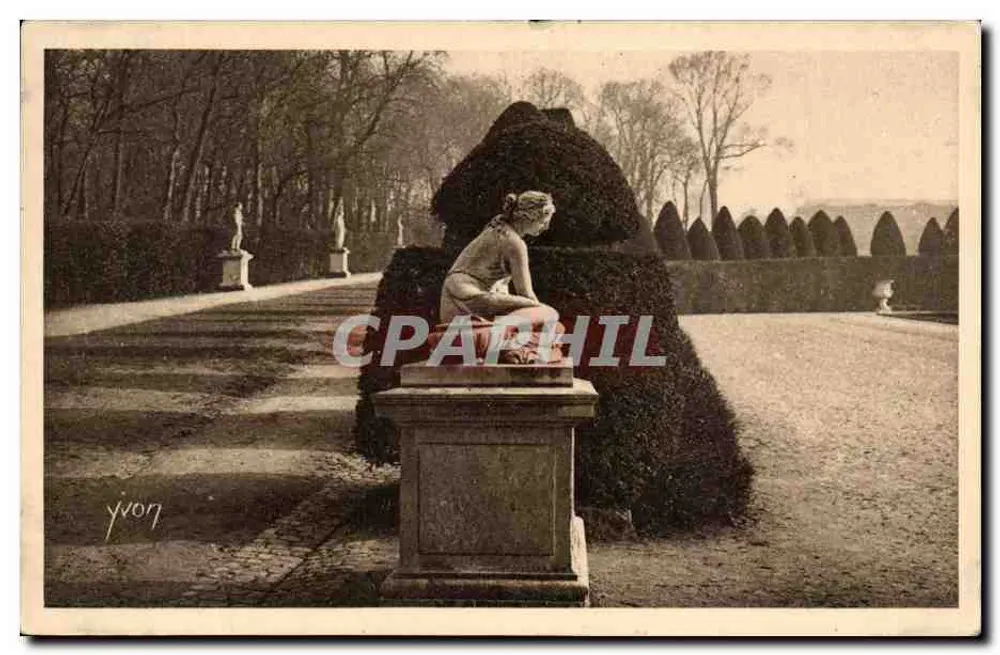 Nymphen in der Schale — Versailles — Kunstausgabe YVON - Vorderseite