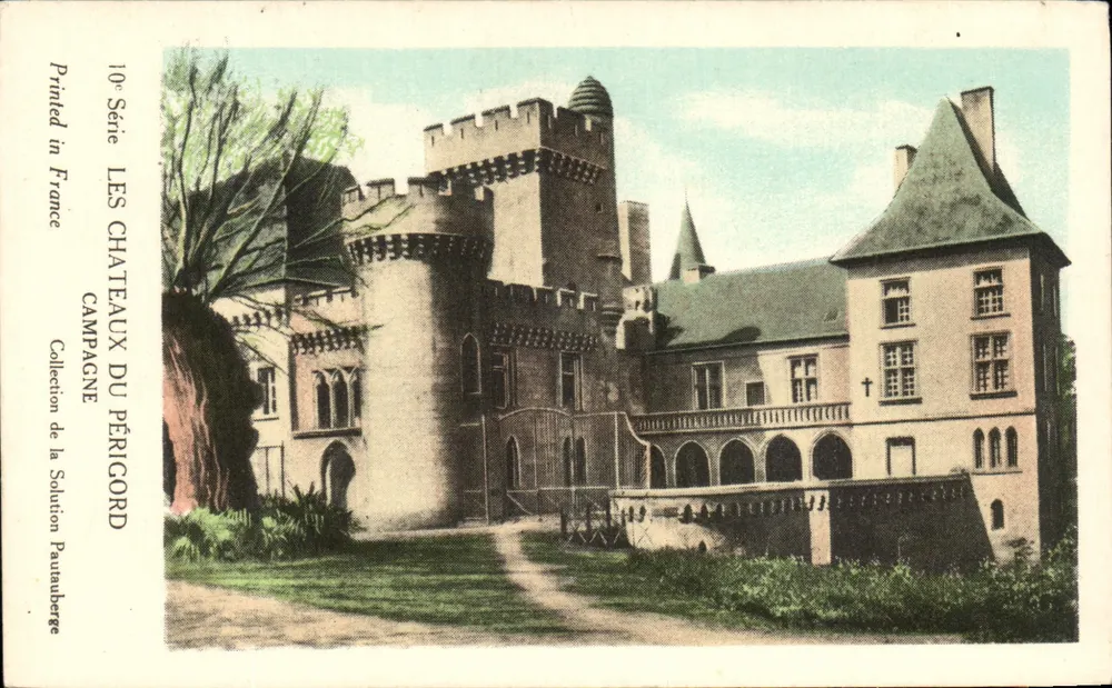Schloss Campagne — Périgord — Collection de la Solution Pauanberge, 10. Serie - Vorderseite