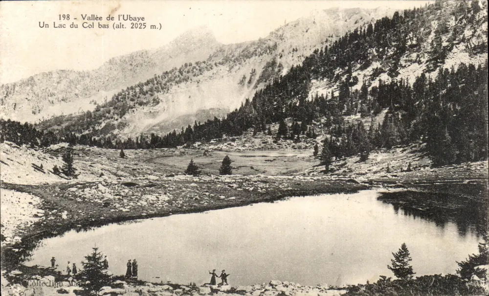Vale da Ubaye — Um Lago do Col Bas (alt. 2025 m.) — Coleção Mire - Frente