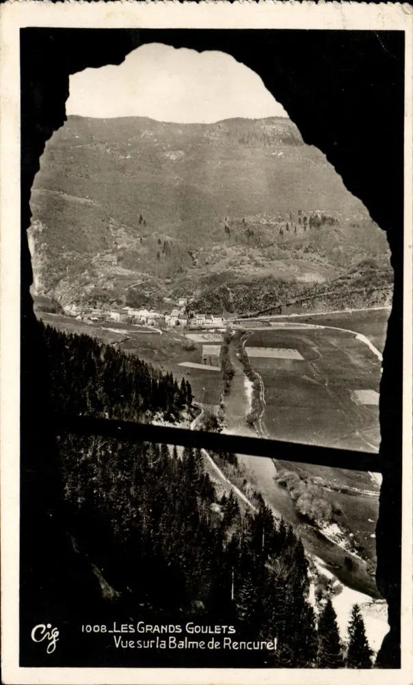 Les Grands Goulets — Ansicht der Balme de Rencurel — Cig, n°1008 - Vorderseite