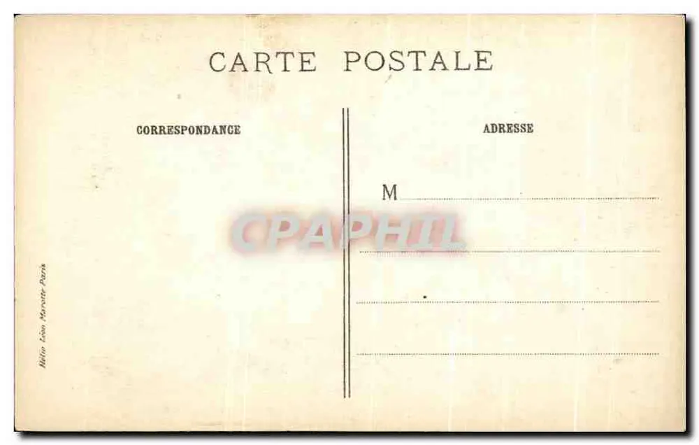 A Defesa — obra de Rodin — J.-E. Bulloz, editor - Verso