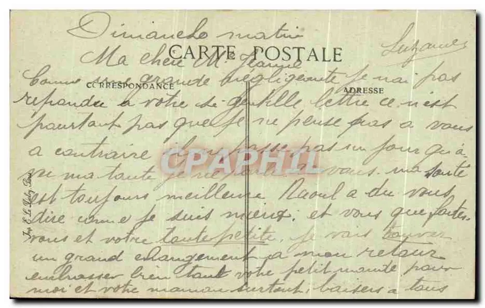 Vallei van het Dessoubre — La Roche de Baal — Ch. Simon, uitgever, Matièche-Orraîs - Achterkant