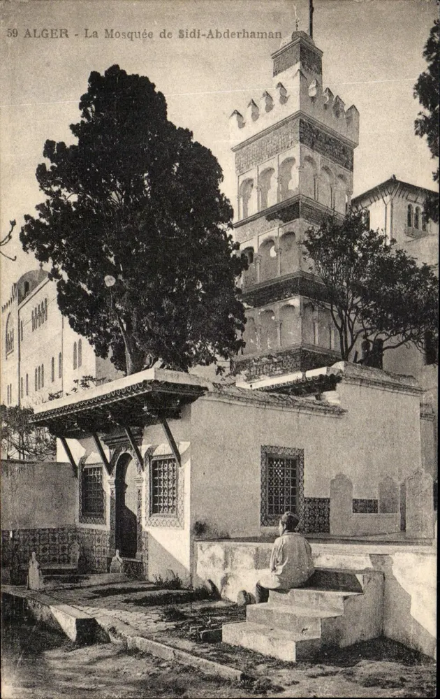 Argel - A Mesquita de Sidi-Abderhaman — Edição L. & Y. Alger, n°59 - Frente