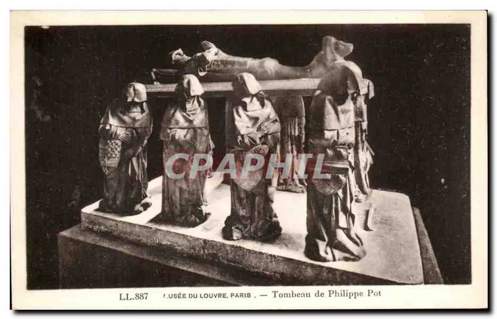 Tomba de Philippe Pot — Museu do Louvre, Paris — LL.887 - Frente