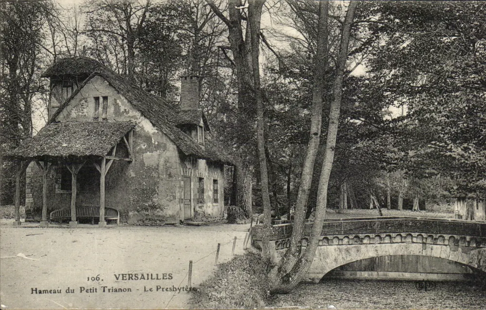 Versailles - Dorf Petit Trianon - Das Präsebyterium - Vorderseite