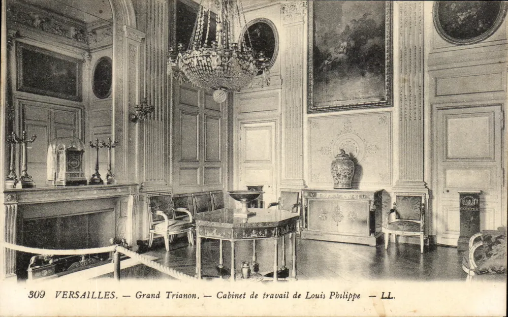Versailles — Grand Trianon — Studie von Louis Philippe — LL. — N° 309 - Vorderseite