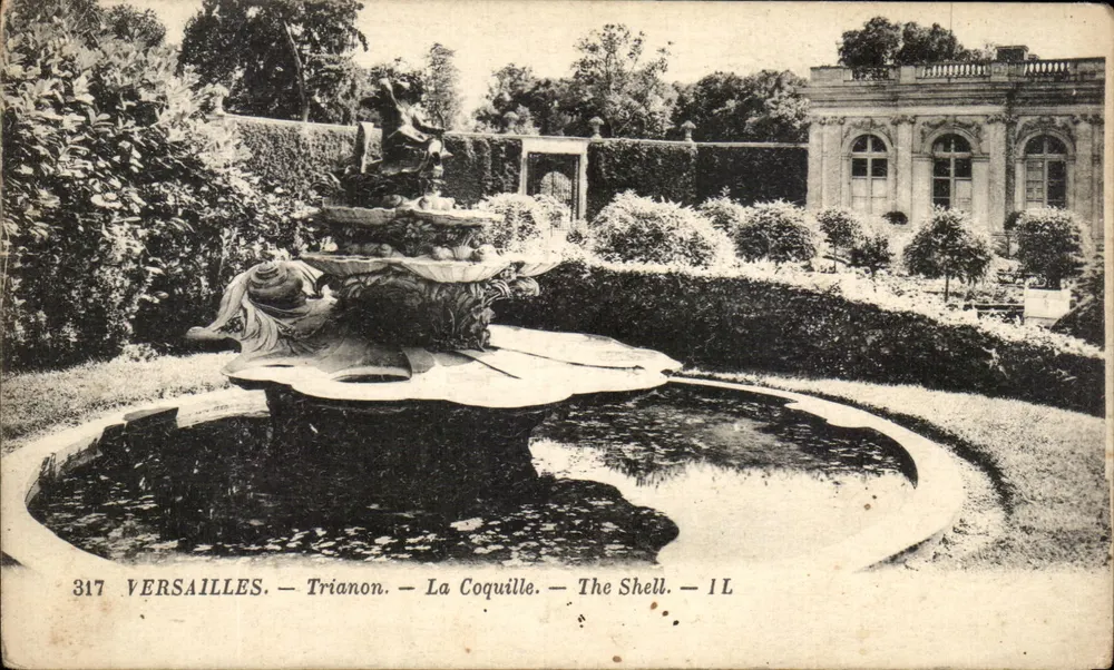 Versailles — Trianon — A Concha — The Shell — IL — 317 - Frente
